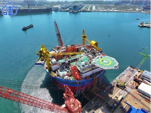 津企建造 亞洲首艘圓筒型浮式生產儲卸油裝置交付